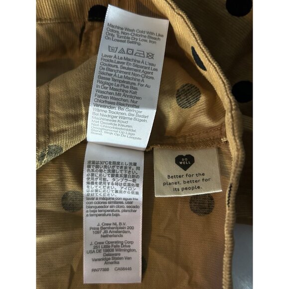 Madewell Corduroy Sweetheart Polka Dot Top Womens 10 Corset Coquette Cottagecore - Picture 14 of 16